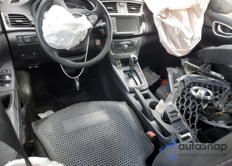 2019 Nissan Sentra S z USA, uszkodzony, nr VIN 3N1AB7AP1KY439108